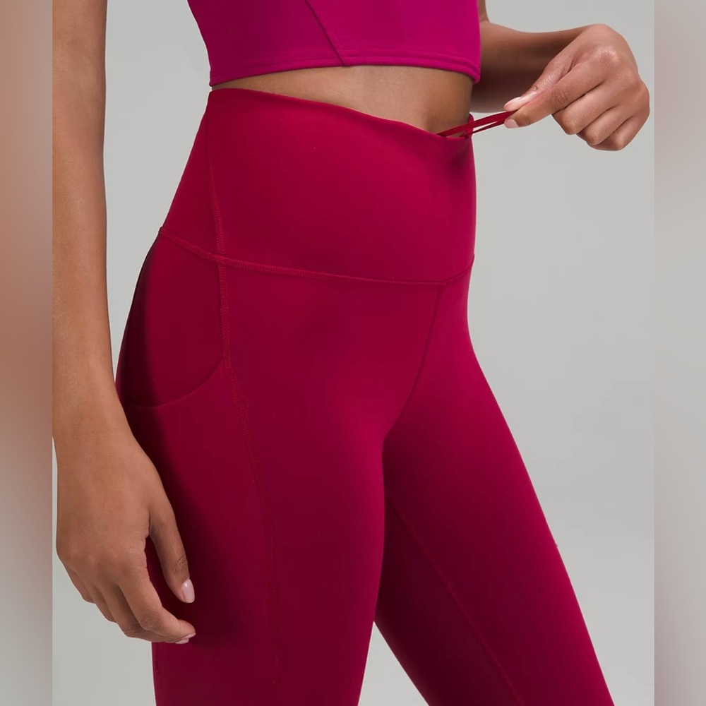 NEW lululemon Wunder train High Rise 25” Legging with Pockets